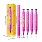 Waterproof Freckles Pen: Faux Freckle Stamp and Fine Tip Eyeliner for Realistic, Long-Lasting Freckles and Effortless Makeup, Perfect for Daily Wear and Cosplay